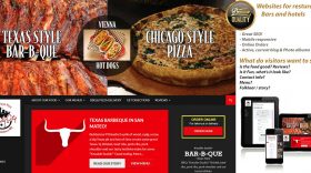 Pizza restaurant in grass valley, marketing, seo, web design. social